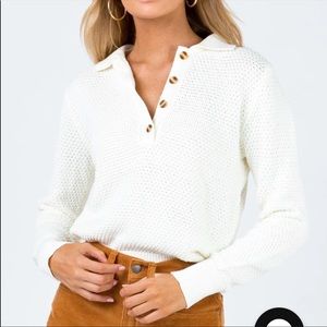 NWOT Princess Polly Button Down Sweater